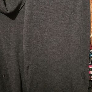 Elegant Gray Midi Dress